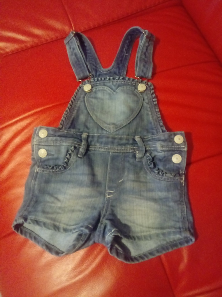 H&M ogrodniczki jeans dżins 104. Na 3lata