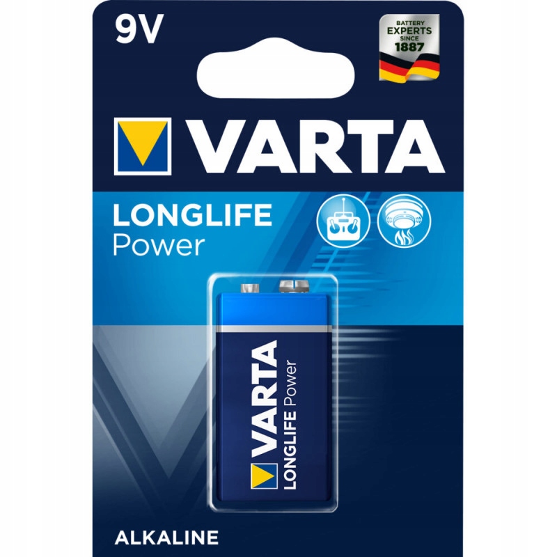 Bateria alkaliczna VARTA 9V (6F22) 1 szt.