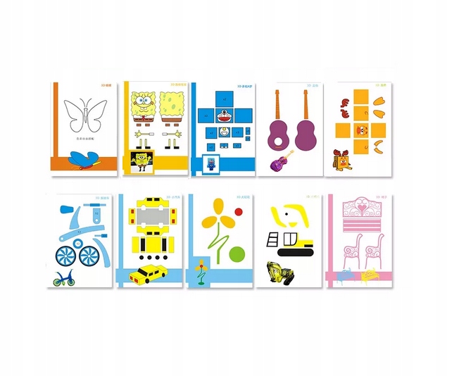 Szablony do długopisu 3D Pen 7978748326 oficjalne