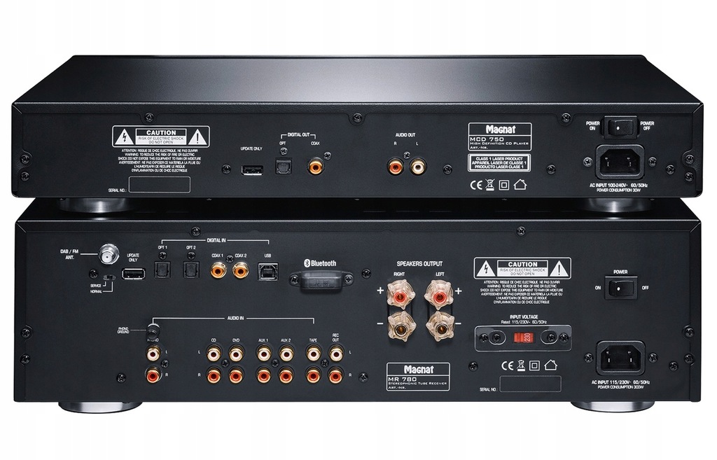 Wzmacniacz stereo Magnat MR 780 (lampowy,hybrydowy - 12048666324 ...