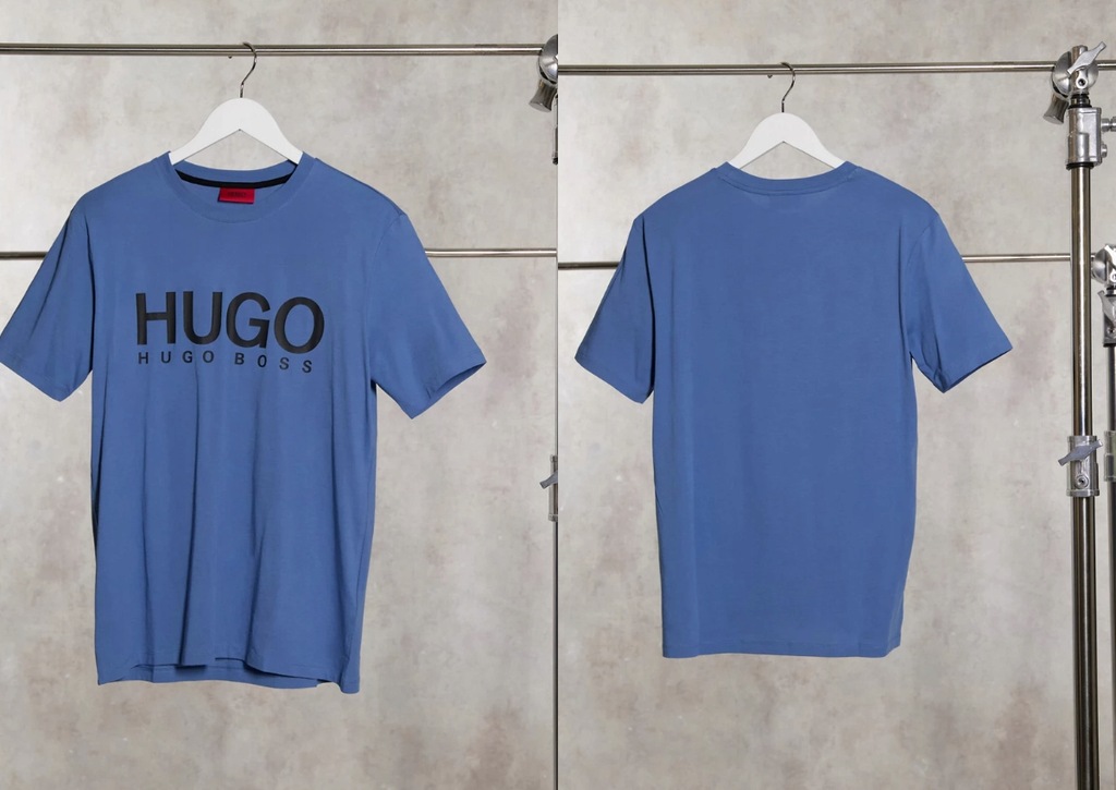 HUGO BOSS KLASYCZNY T-SHIRT Z LOGO L