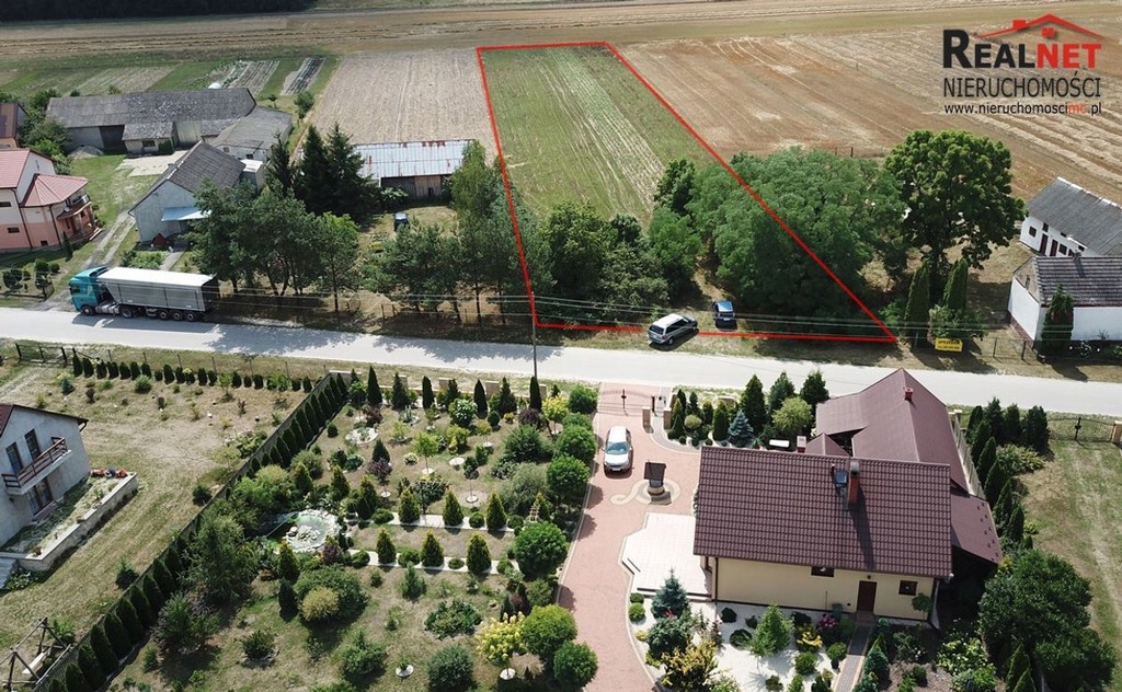 Działka, Borszowice, Imielno (gm.), 4400 m²