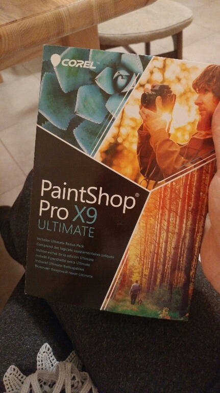 PaintShop Pro X9 Ultimate nowe pudełko