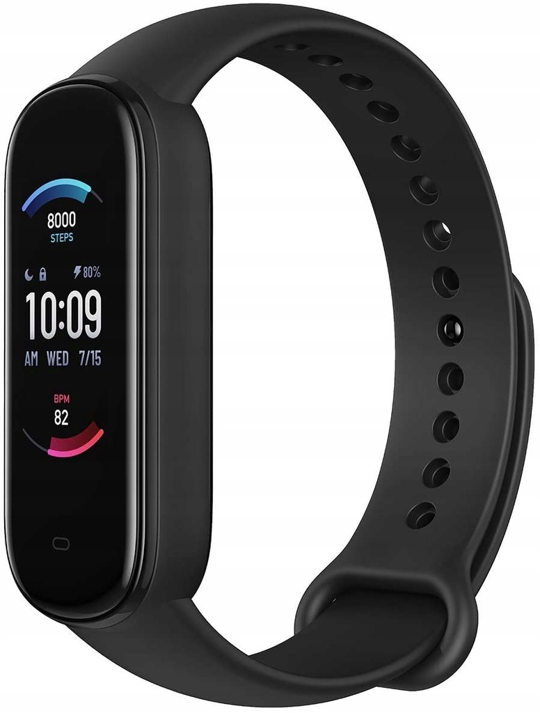 Купить Смарт-браслет Amazfit Band 5 с черными сенсорами AMOLED: отзывы, фото, характеристики в интерне-магазине Aredi.ru