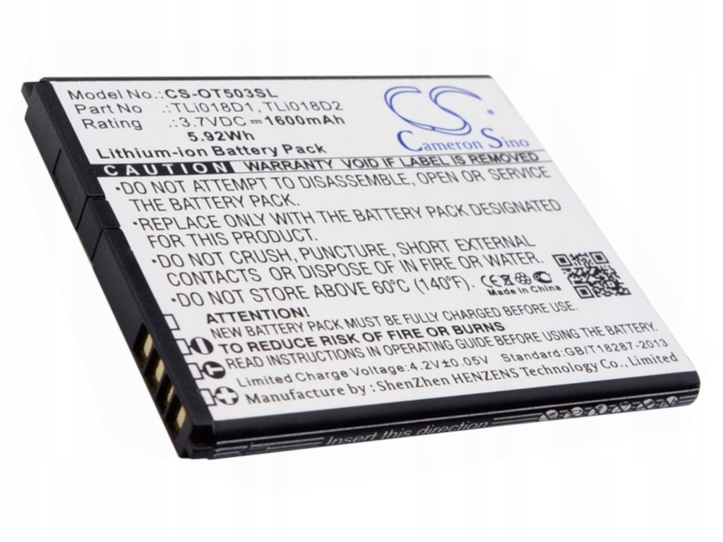 Bateria CS-OT503SL do Alcatel One Touch Pop 3 (5)