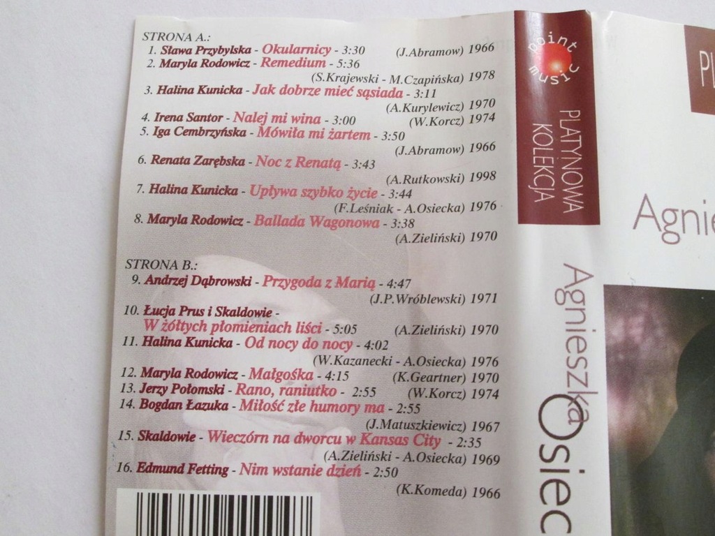 Купить А. Осецка - Кассета Golden Hits Platinum 1999 г.: отзывы, фото, характеристики в интерне-магазине Aredi.ru