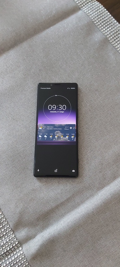 Smartfon Sony XPERIA 1 6 GB / 128 GB czarny OKAZJA