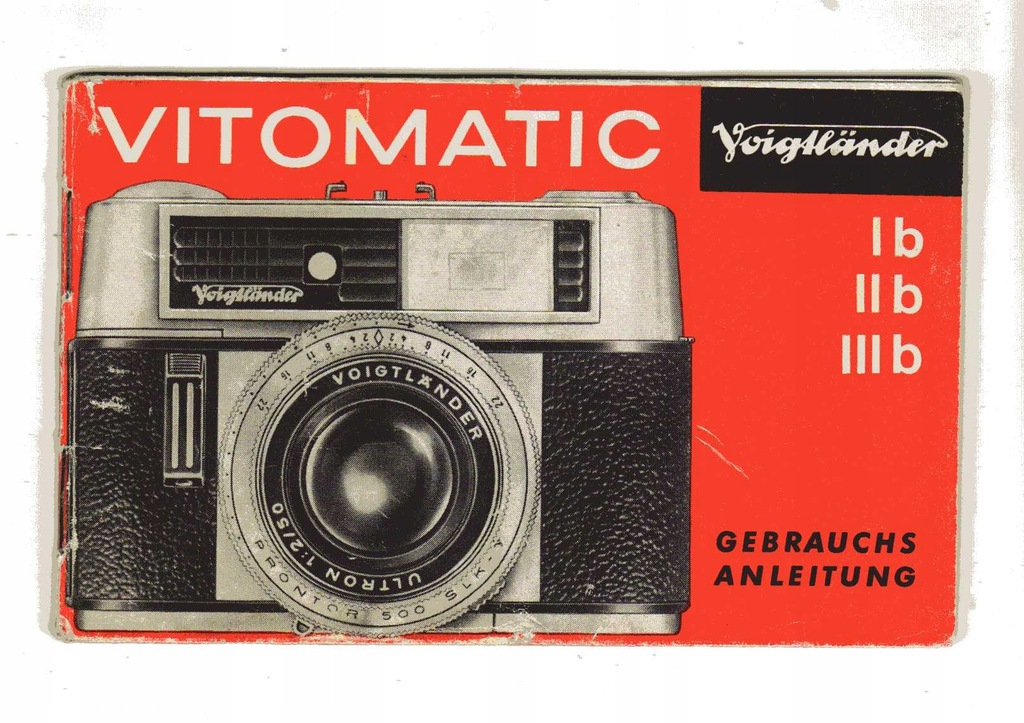 VITOMATIC VOIGTLANDER Ib IIb IIIb INSTRUKCJA