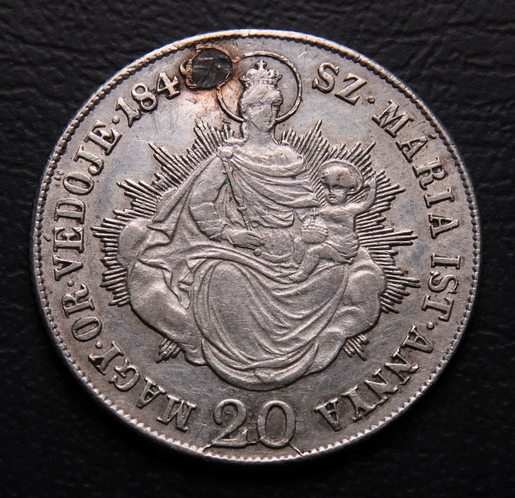 ANK FERDYNAND I 20 KREUZER 1848 s. (II)