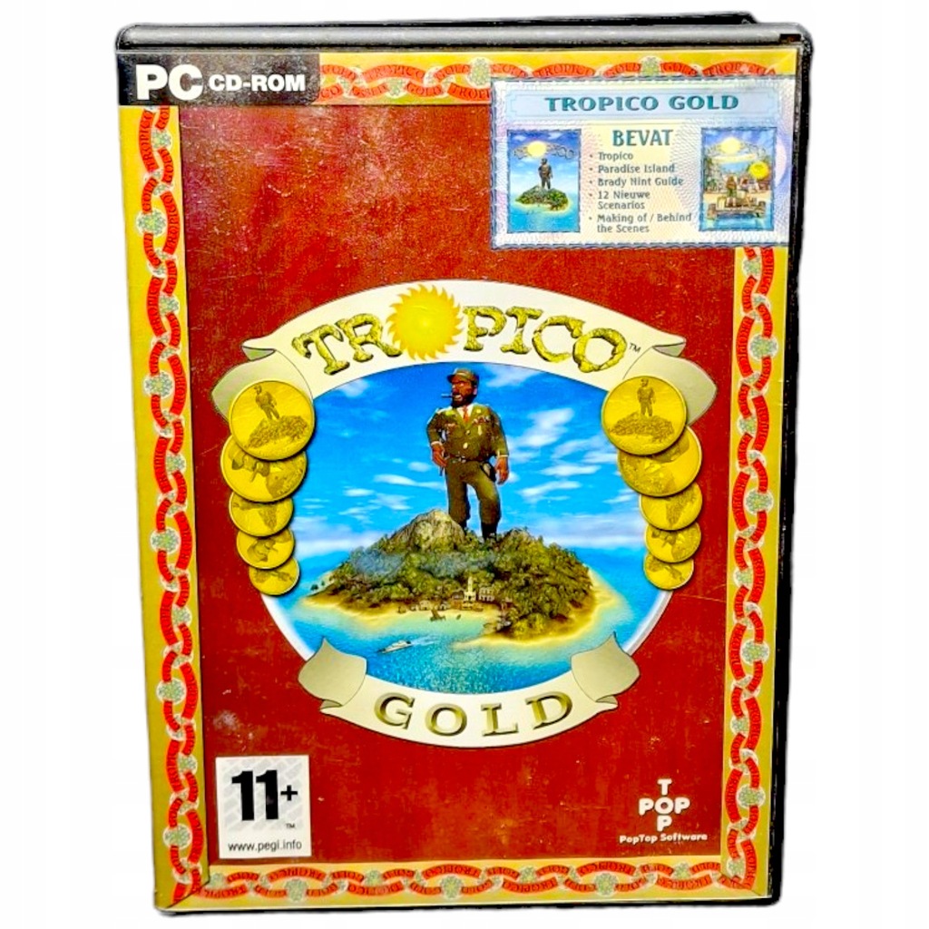 TROPICO GOLD PC Złota edycja pudełko BOX
