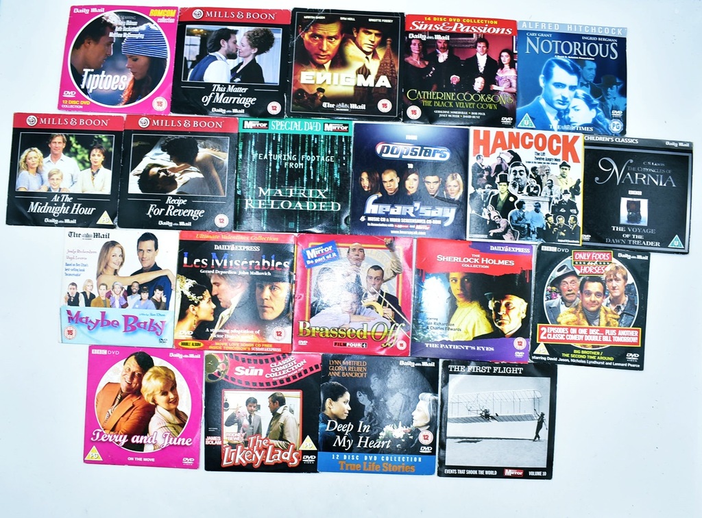 5364-49 ..ENIGMA HANCOOK TIPTOES MATRIX... k#o DVD