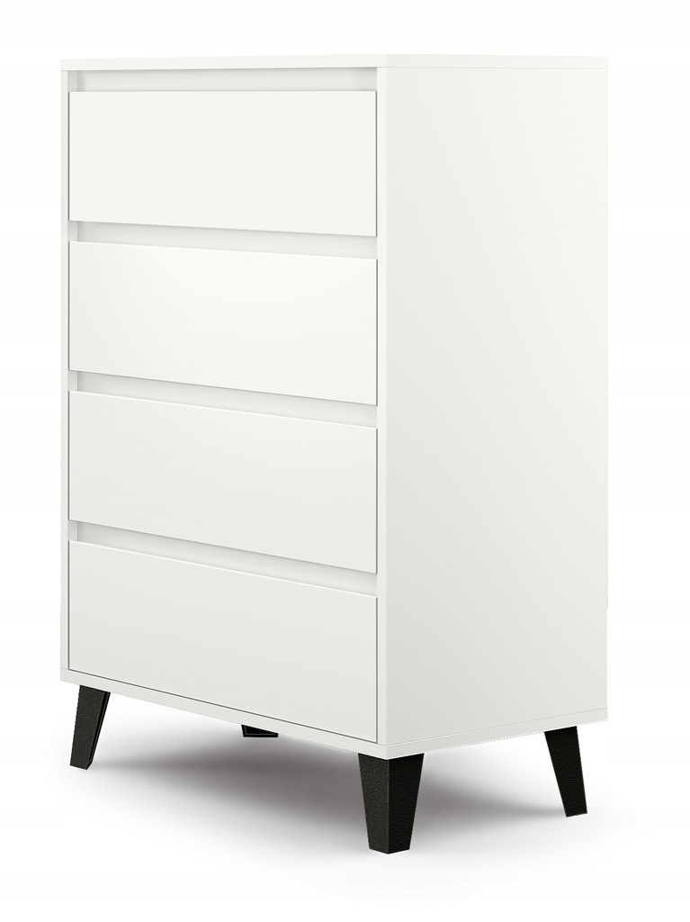 Komoda TopEshop Scandi 4S 70 x 39 x 99,5cm biały