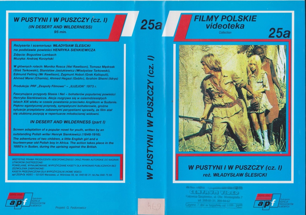 [VHS-318] W PUSTYNI I W PUSZCZY - Część 1 i 2