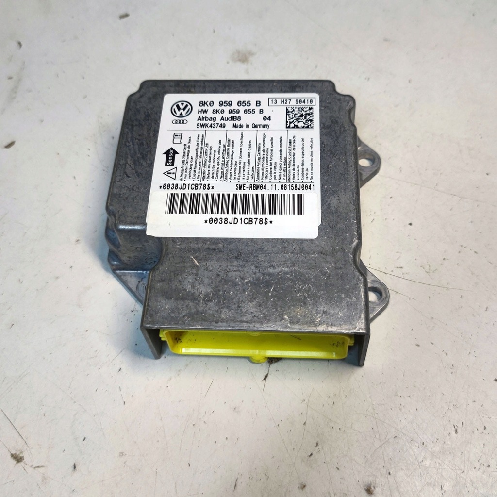 AUDI A4 B8 modul airbag 8K0959655B