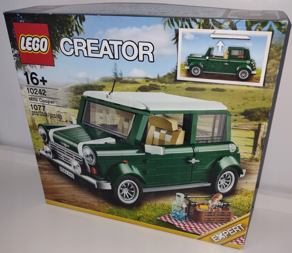 Lego Creator Expert 10242 Mini Cooper. Nowy. Opis.