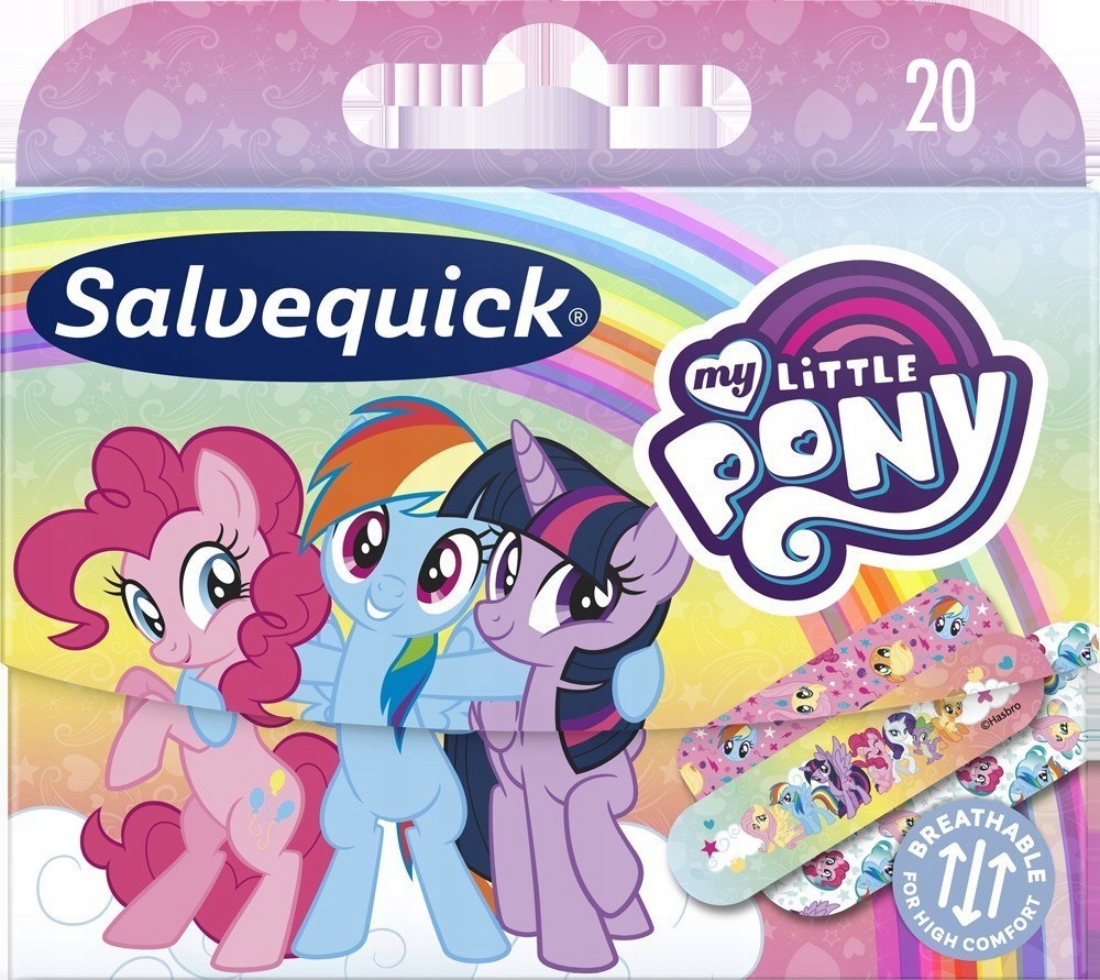 Salvequick Plastry dla dzieci My Little Pony 1op.-