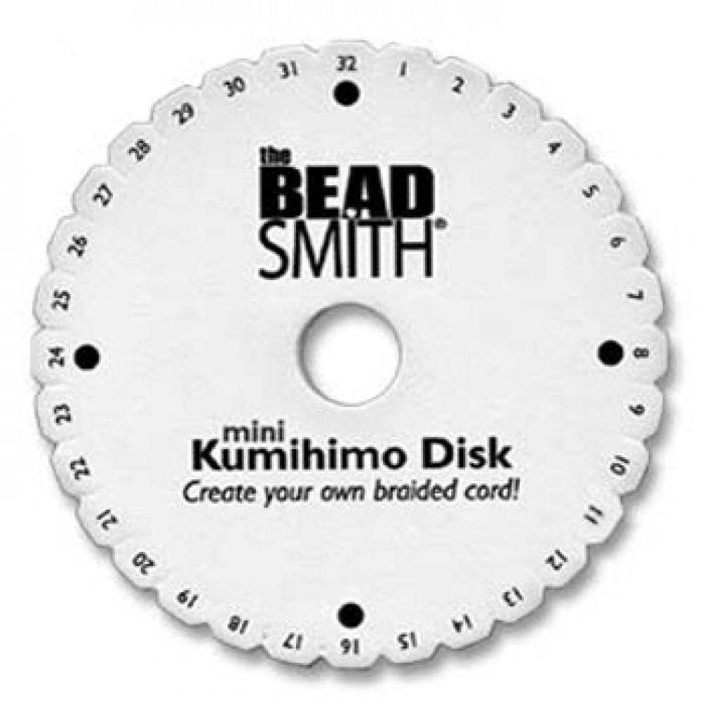 KD603 Beadsmith KUMIHIMO dysk DISK 11cm 32 SLOTY