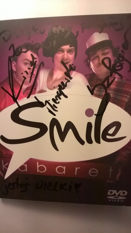 Dla Jasia Karwowskiego-Kabaret Smile autografy