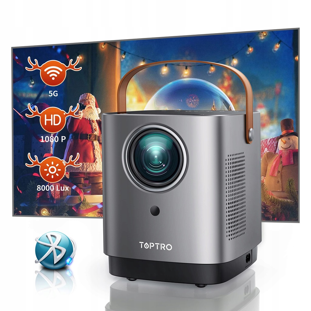 MINI PROJEKTOR FULL HD 1080P TOPTRO