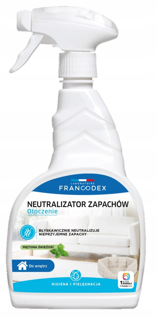 FRANCODEX Neutralizator zapachów do wnętrz spray 750 ml