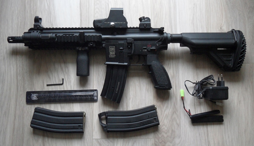 !BCM! HK416 SPECNA ARMS SA-H02 (KOLIMATOR, CHWYT)