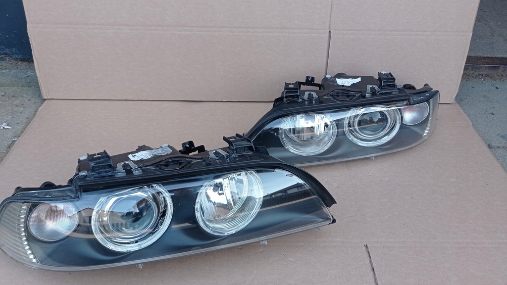 Lampy Xenon Bmw E39 lift Komplet Hella Nowe 12374092859 oficjalne archiwum Allegro
