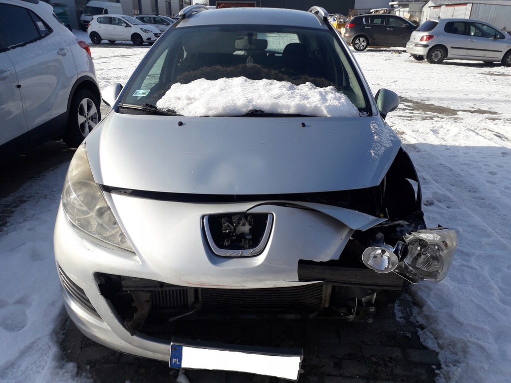 PEUGEOT 207 SW LIFT 1,6 diesel serwis USZKODZONY