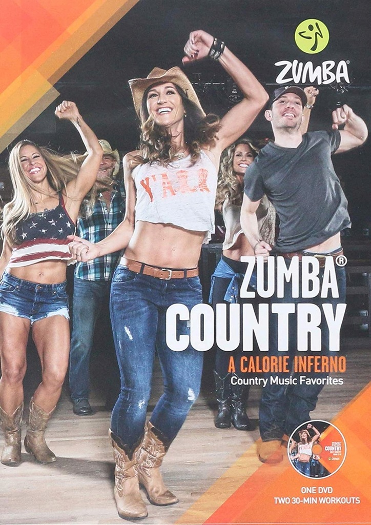 Zumba Country Dance Fitness Music Workout (DVD)