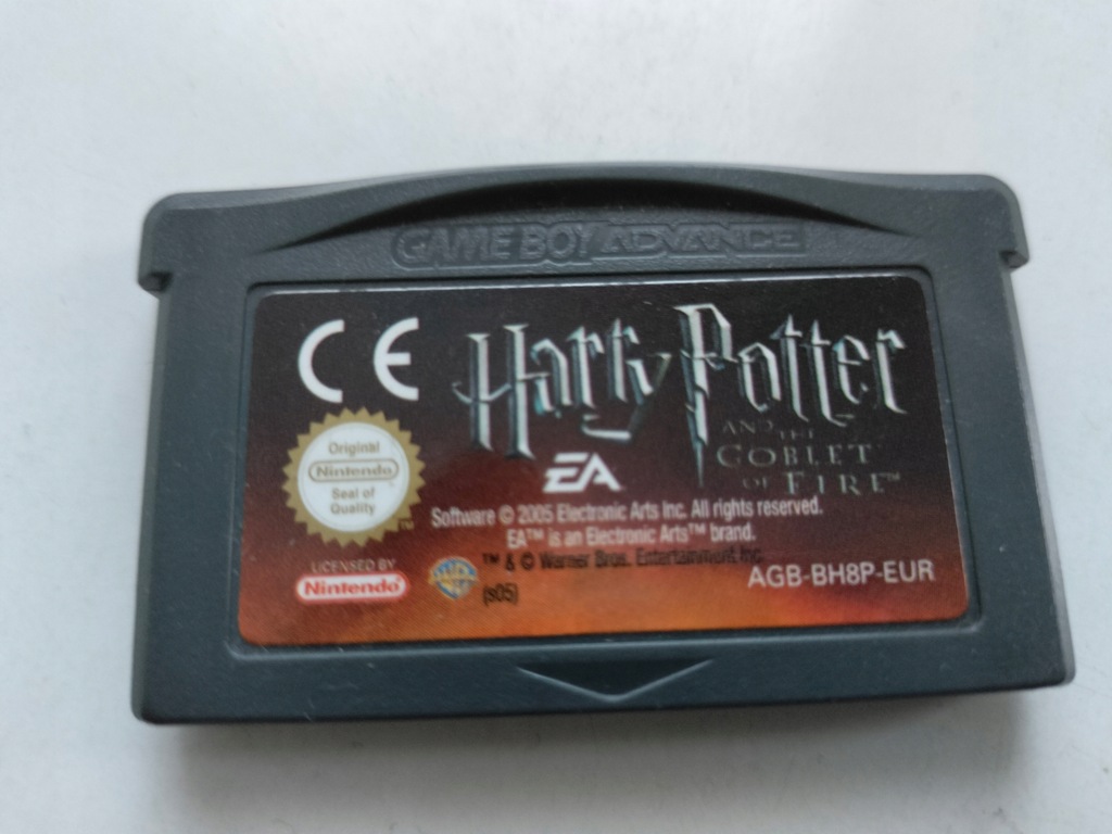 HARRY POTTER AND THE GOBLET OF FIRE GBA ENG GAME BOY