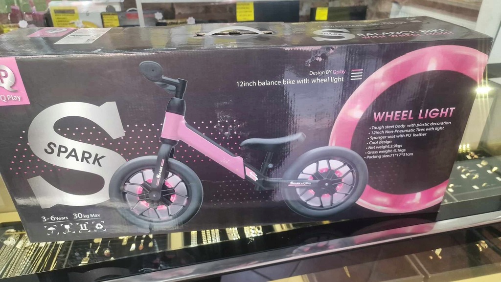 Rowerek biegowy SPARK WHEEL LIGHT