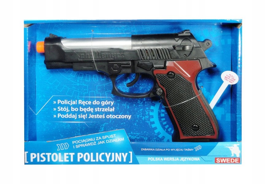 Pistolet policyjny z polskim modułem głosowym