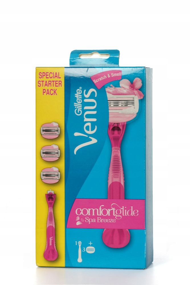 Gillette VENUS Maszynka COMFORTGLIDE plus 3 wkłady