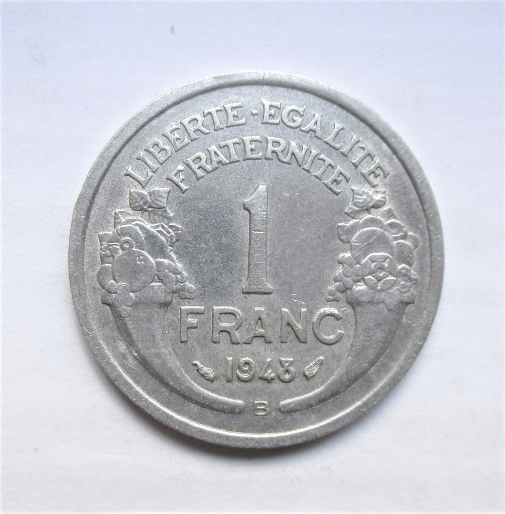 1 Frank 1948 r. B. Francja