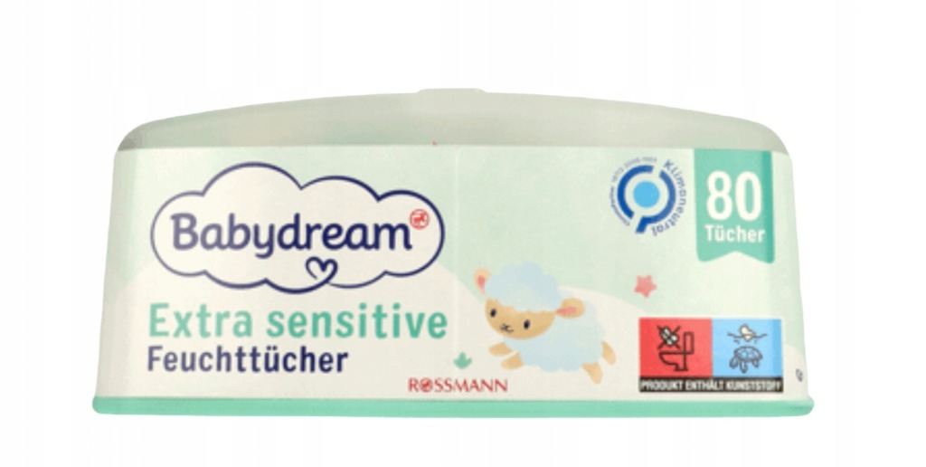 BABYDREAM PUDEŁKO POJEMNIK NA CHUSTECZKI NAWILŻANE