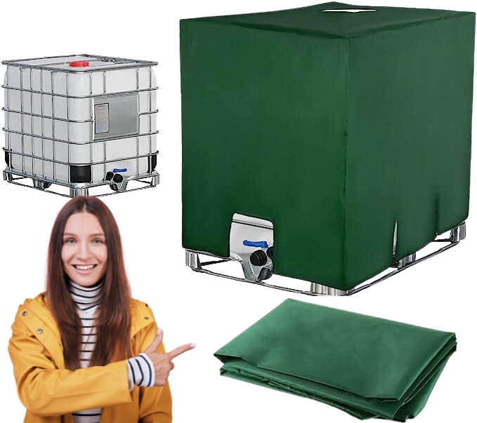 POKROWIEC NA ZBIORNIK MAUZER IBC 1000L OSŁONA WODĘ