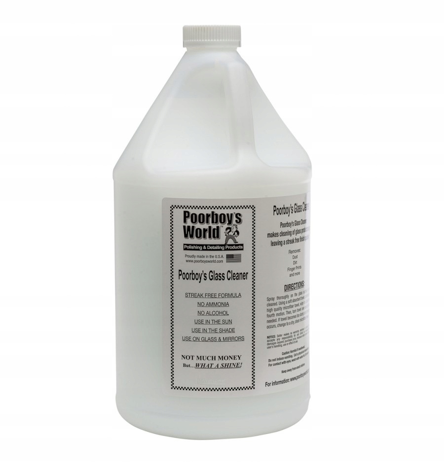 Poorboy's World Glass Cleaner 3,78 l