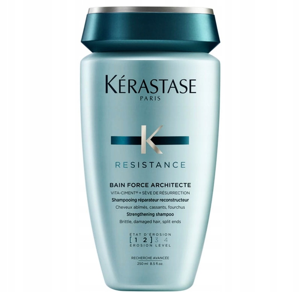 Kerastase, Resistance Bain Force Architecte, Szampon, poprawia kondycję wło