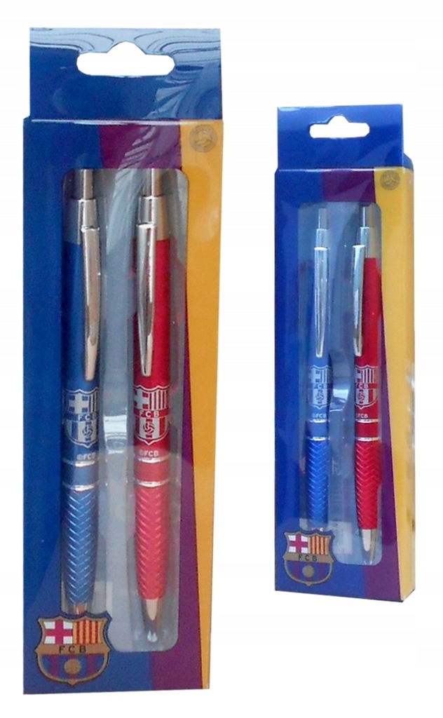 CYP Brands Długopis + długopis kulkowy FC Barcelon