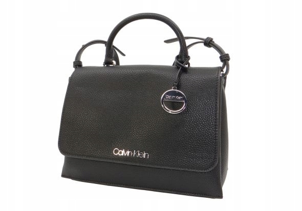 CALVIN KLEIN TOREBKA DAMSKA SIDED TOP HANDLE BLACK