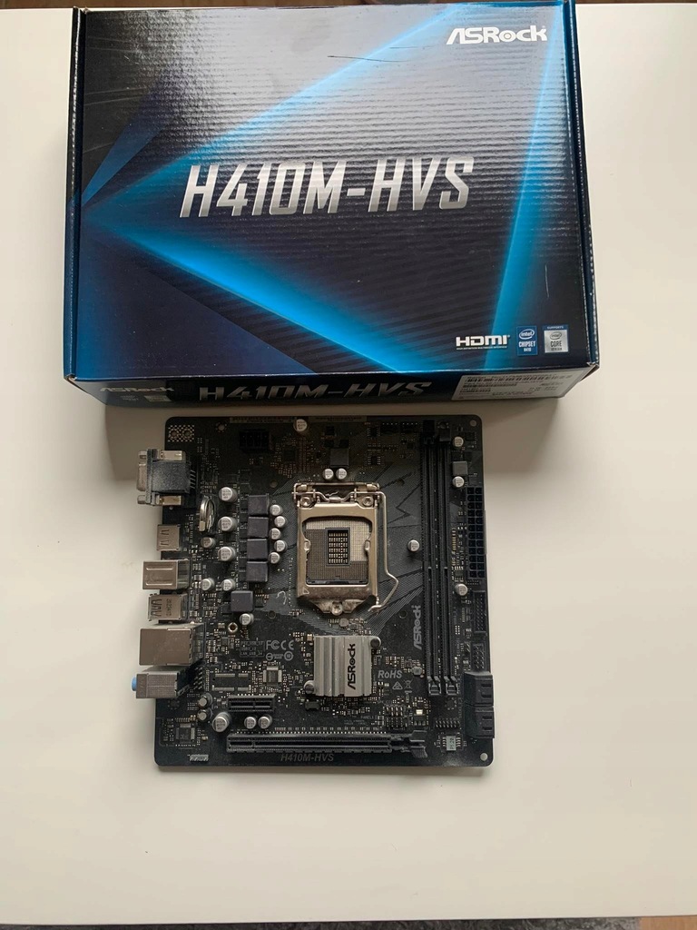 Płyta główna ASRock H410M-HVS Micro ATX - 13072666109 - oficjalne ...