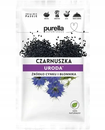 Purella Superfoods Czarnuszka Uroda nasiona 40g