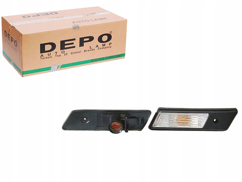 Kierunkowskaz Depo LEWY 444-1401L-UE-C - BMW 3 E36 / 5 E34
