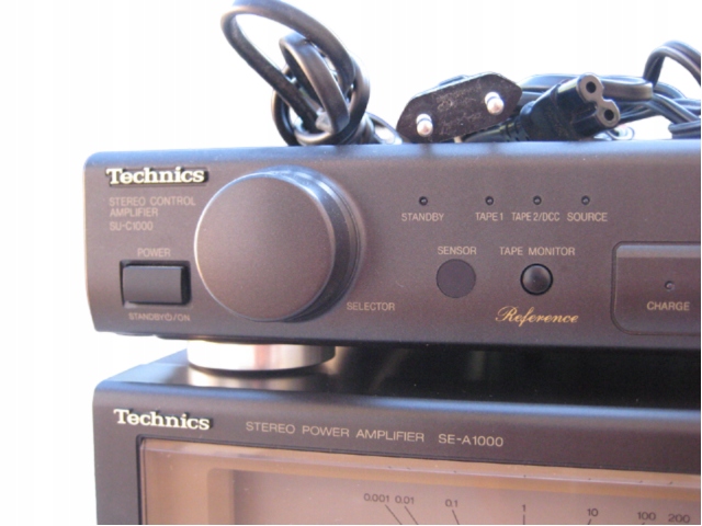 SE-A1000 + SU-C1000 Technics Wzmacniacz Reference 2 częściowy c2