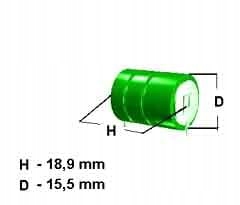 AKU-GP60 Akumulator NiMH 3.6V 60mAh; 18,9x15,5mm