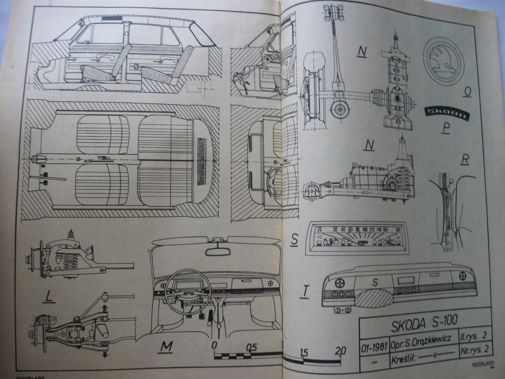 Купить МОДЕЛЬ Skoda S-110 План 1986 г.: отзывы, фото, характеристики в интерне-магазине Aredi.ru