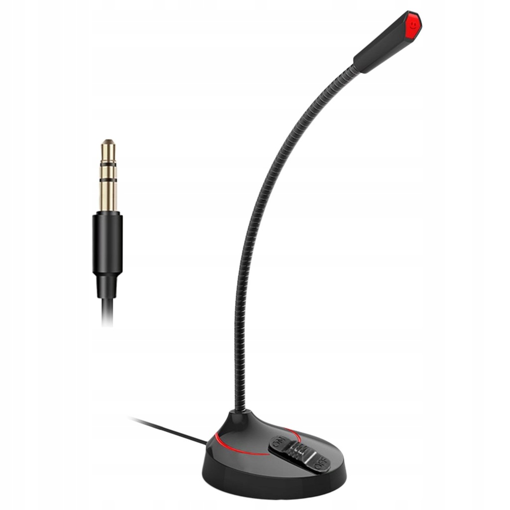 Desktop USB/3.5mm Microphone for PC Computer, Professional F12 Black 3.5mm