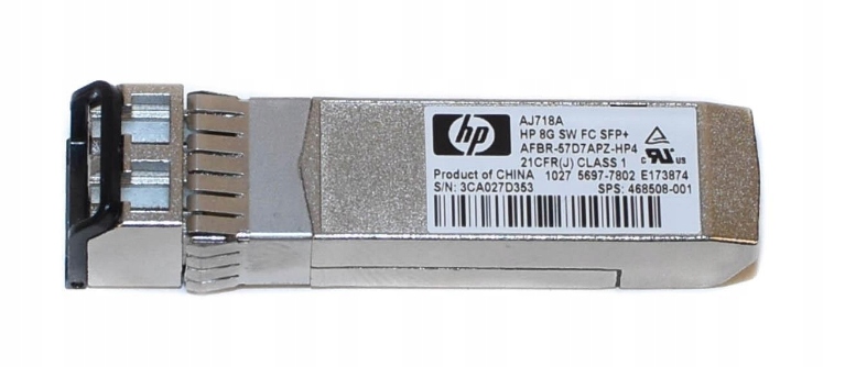 Купить Трансивер HP AJ718A 8 ГБ SW FC SFP+ 850 нм: отзывы, фото, характеристики в интерне-магазине Aredi.ru