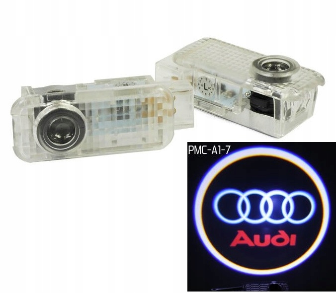 Logo Projektor Led dedykowany do Audi A6 A1 A4 A3 A8 Q5 Q7 PMC-A1-7