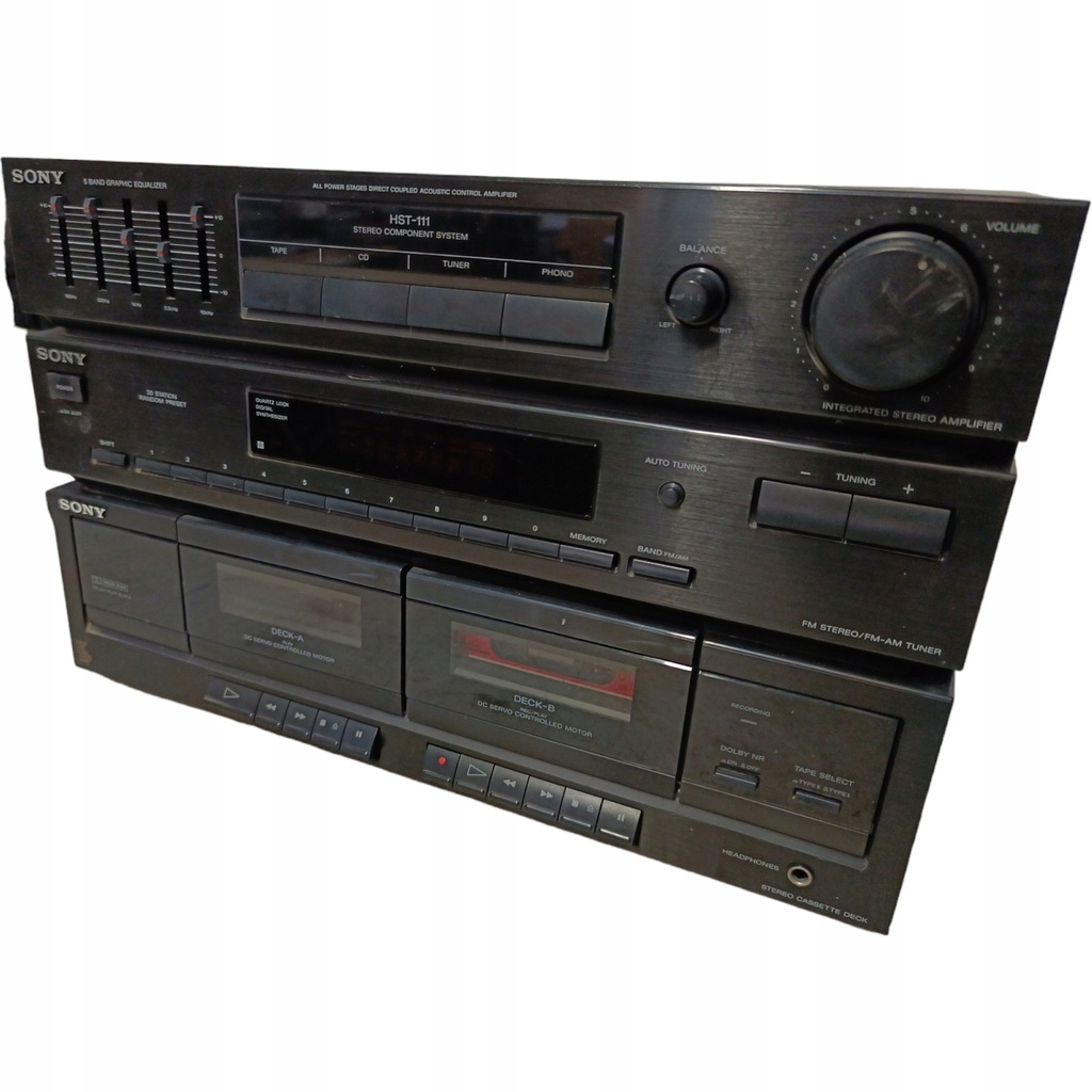 Wieża Sony HST 111 . Aukcja BCM