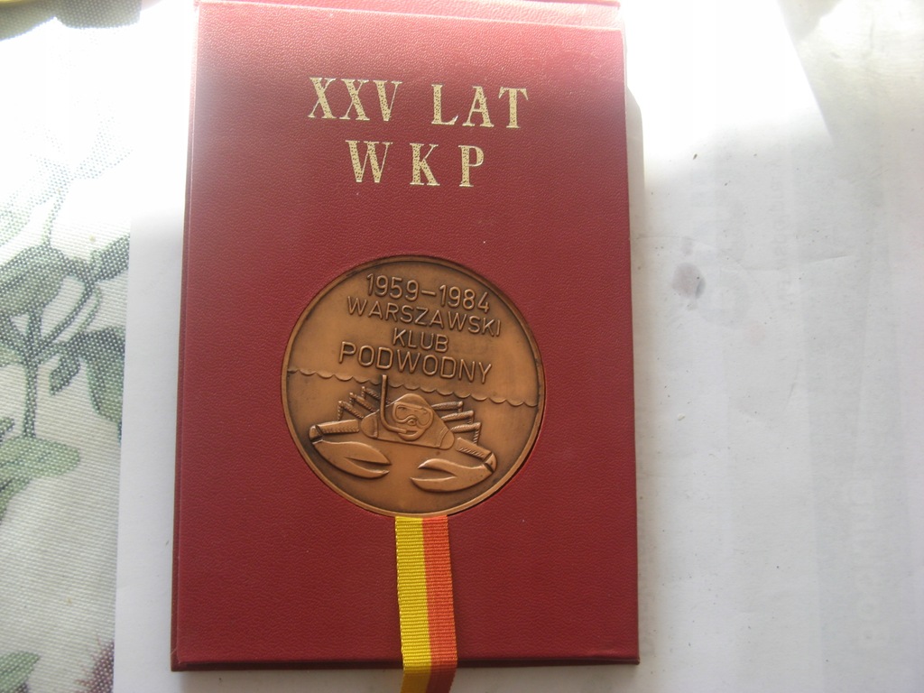 Medal XXV Lat WKP-Warszawa